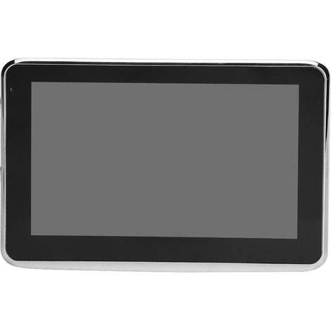GARRYFIZH Navigation GPS, autoradio avec écran tactile 5 pouces, instructions vocales, carte européenne, musique FM et plusieurs langues.