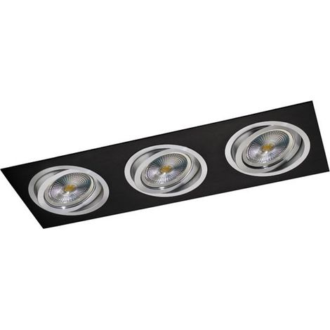 HELIUM QR111 anneau encastré noir (3 LUMIÈRES) CR 03-073-00-115 (1/2)