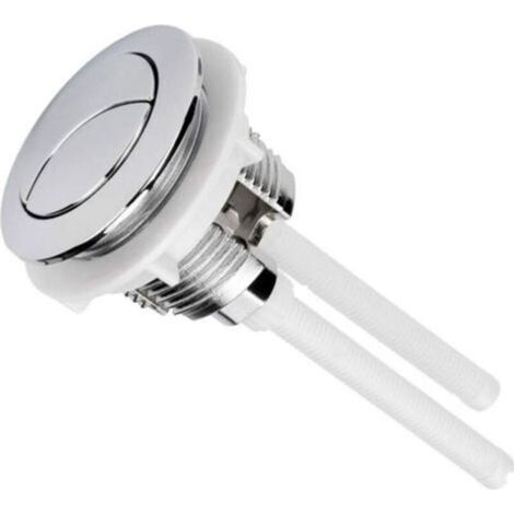 38 mm Bouton poussoir double pour chasse d'eau WC Chromé Haute Pression de pompage Accessoires pour toilettes Closes tool (1/5)