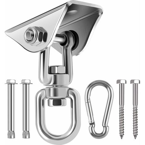 Gancho de techo de acero inoxidable de alta resistencia, capacidad de carga de hasta 450 kg. (1/5)