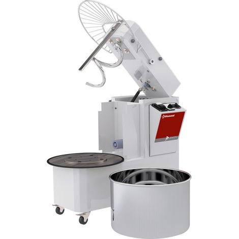 Pétrin à spirale tête relevable 42 litres - Diamond