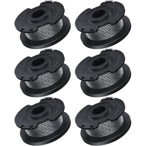 Ø1,65mm-4.9m de Longueur Fil Coupe Bordure Compatible avec Bosch Convient pour Coupe-Bordures sans Fil EasyGrassCut,Contient 6 Pièces F016800569 Bobine Coupe Bordure (1/5)