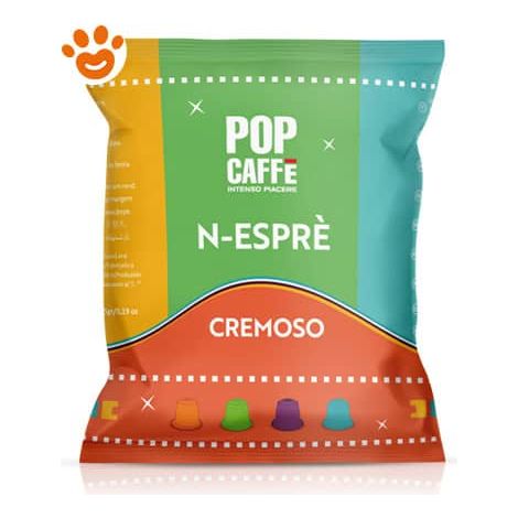 Pop Caffè N-Espre Capsule
Nespresso - Cremoso - Confezione 50 Capsule -