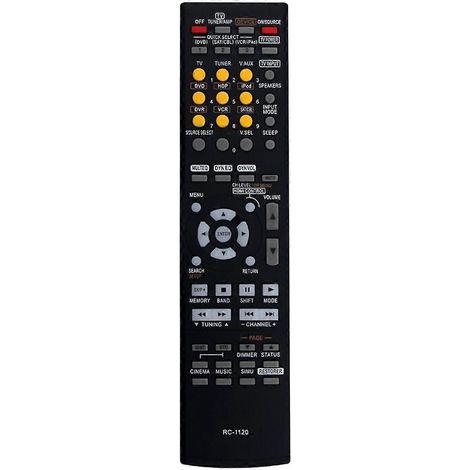 Controller RC-1120 per ricevitore AV Denon Delar AVR-590 DHT590BA AVR-1610 AVR-1910 AVR1802 AVR250 (1/5)