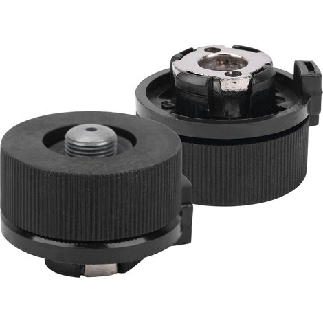 Adaptateur de four de camping rond en 2 pièces, type split, convertisseur (1/5)