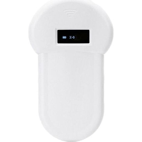 Tragbarer OLED-Mikrochip-Leser für Haustiere, wiederaufladbarer USB-Transponderscanner zur Haustieridentifizierung. (1/3)
