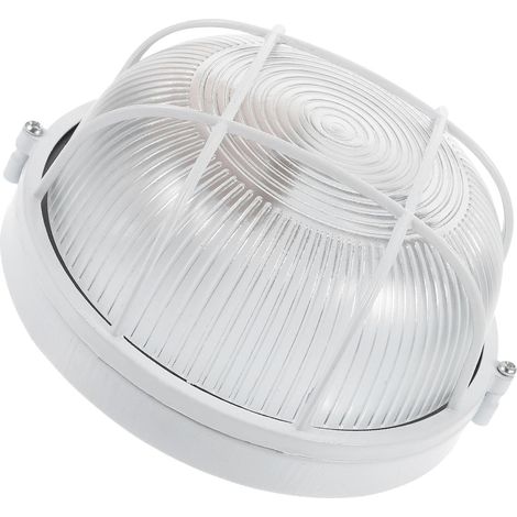 Lampe Murale Sauna Anti-buée Ronde Verre et Alliage de Zinc Éclairage Intérieur pour Lampe Accessoire Pratique pour Salle de Sauna (1/5)
