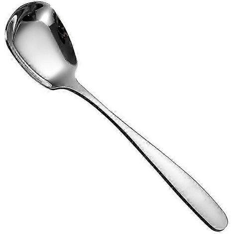 Cuillère de service compatible lave-vaisselle, en acier inoxydable antirouille, grande cuillère de service pour buffet et restaurant FCLSilver (1/5)