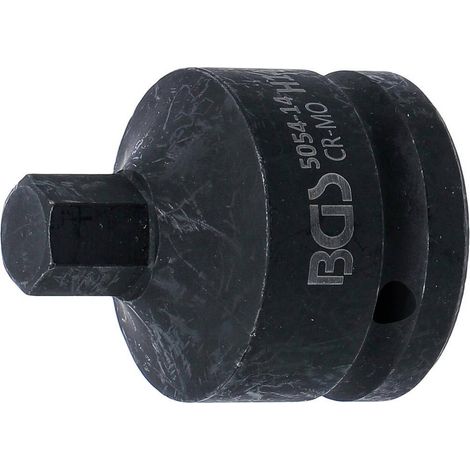 Douille à Embouts Choc 55 mm - 20 mm (3/4), Six Pans Intérieurs 14 mm - Résistante et Précise - D-Work (1/5)