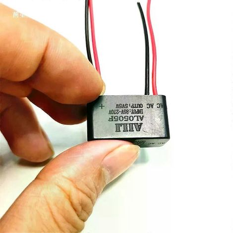 M85K Nouveau mini transformateur AC 220V vers DC 5V/1A 5W étanche pour enrobage époxy, alimentation avec interrupteur d'isolement et module de commande (1/4)