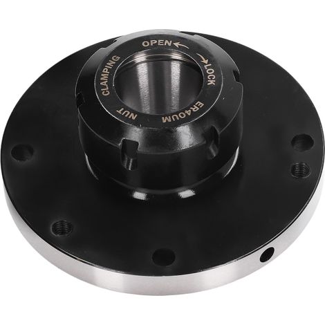 Mandrin porte-pince 125 mm 7 trous pour fraiseuse CNC et graveuse, outil de tour à métaux, fixation précise (1/5)
