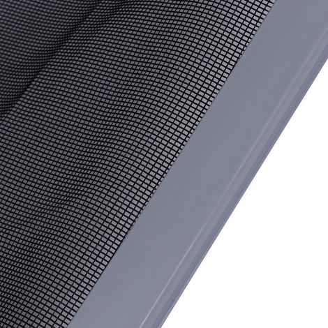 Filet de Pêche Profond Renforcé pour Piscine et Étang avec Cadre en Aluminium Noir (1/5)