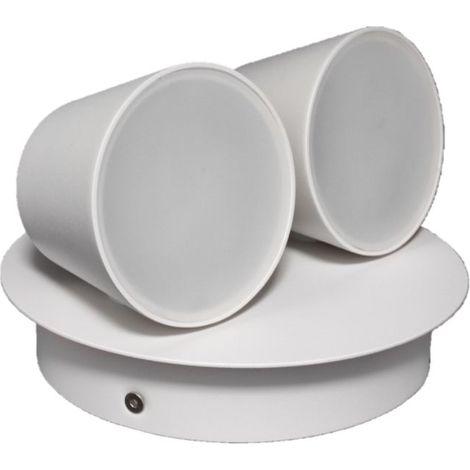 Aplique Led con 2 Focos Direccionables 2x6w 2700k
