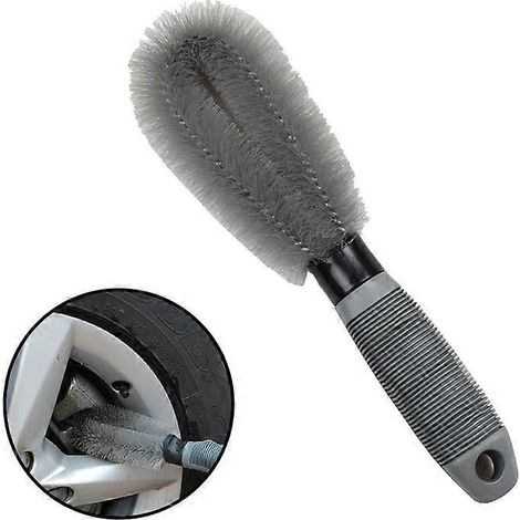 Brosse à jantes (1 pièce) - Brosse de lavage à la main pour le nettoyage de votre voiture - Outil de nettoyage de détail