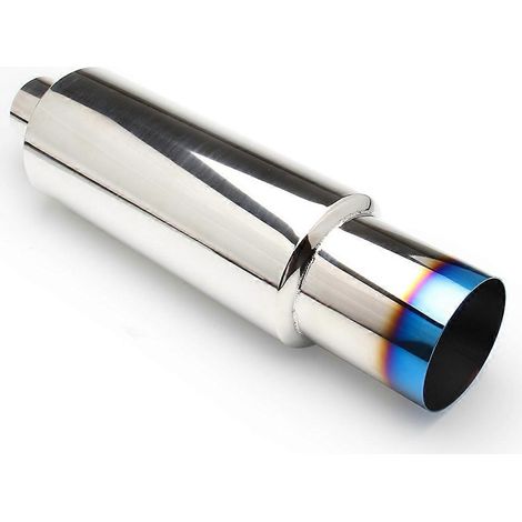 Silencieux d'échappement universel pour voiture de course, en acier inoxydable, modifié pour la course (1/5)