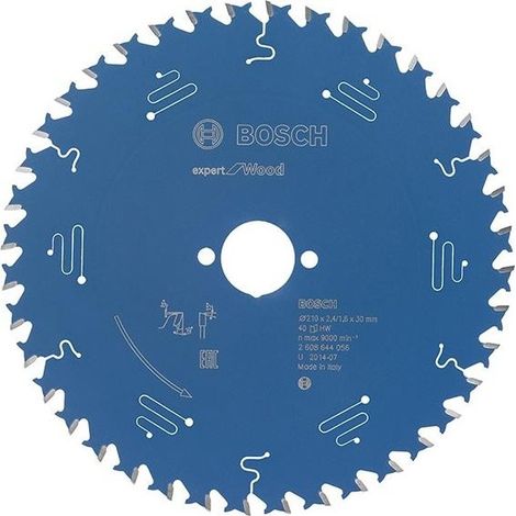 Hoja de sierra circular.Expert W 210x2,4x30mm Z40 W Bosch