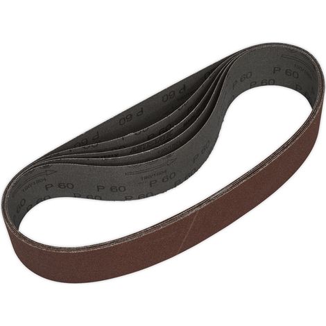 Sealey 50 x 686mm Sanding Belt 60Grit - Pack of 5 SB006