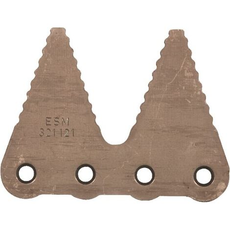 Cuchilla inf. doble 3,5 mm ESM ESM 3211211 (1/2)