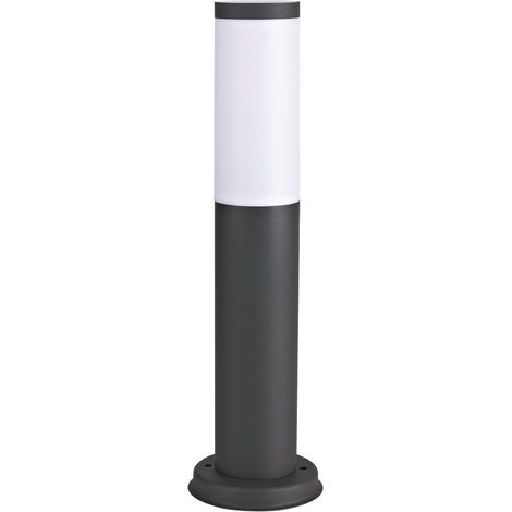 Arev – Borne d'extérieur ARLES E27 – Protection IP44 – Finition anthracite – Hauteur 45 cm – Pour éclairage moderne