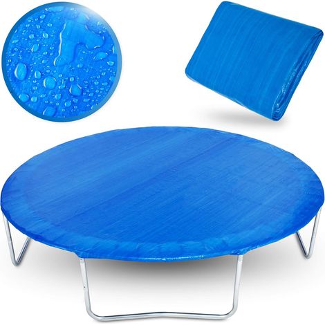 Bâche pour Trampoline Housse imperméable, indéchirable et résistante aux UV Couverture de Protection Contre Les intempéries - 488cm