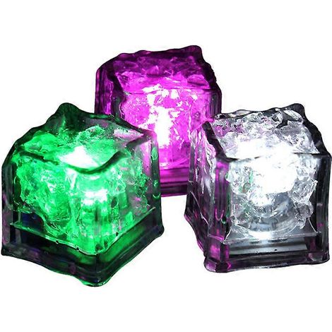 Glaçons lumineux LED multicolores à effet lumineux tactile