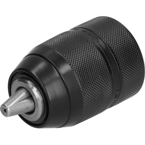 Mandrin de perçage à grand trou, connecteur fileté à serrage manuel, visserie entièrement métallique, filetage 2-13 mm, filetage 1/2-20UNF (1/5)