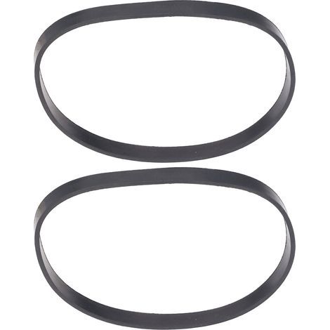 GARRYFIZH Lot de 2 pneus de scie à ruban en caoutchouc noir de rechange, largeur 13 mm, épaisseur 3 mm, pour roue de travail du bois de 8 pouces.