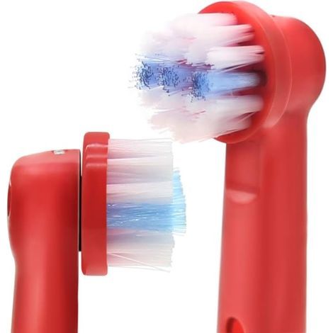 16 têtes de brosse à dents pour enfants compatibles avec Oral-B, têtes de rechange pour brosses à dents électriques pour enfants compatibles avec Braun (1/4)
