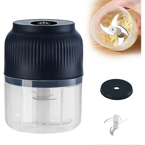 Presse-ail électrique sans fil, sauce à tremper, petit hachoir à ail électrique domestique, piment, robot culinaire (1/5)