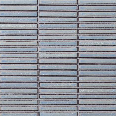 Mosaïque de grès cérame Zen INAX YOHEN BORDER - Light turquoise blue boîte de 1.91 m2 - Light turquoise blue - boîte de 1.91 m2
