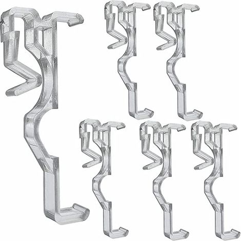 Ensemble de 6 panneaux décoratifs pour stores vénitiens de 6,35 cm (2,5 pouces), accessoires pour rideaux (1/5)