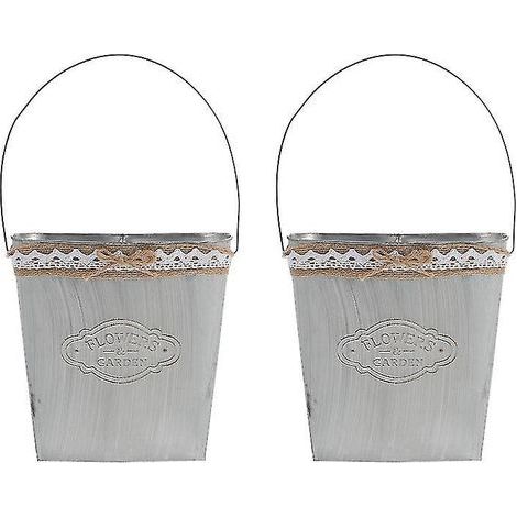 2 pots de rangement pour fleurs (1/3)