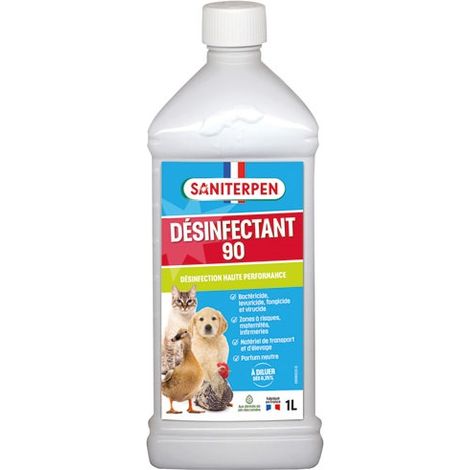 SANITERPEN - Saniterpen désinfectant 90 1l