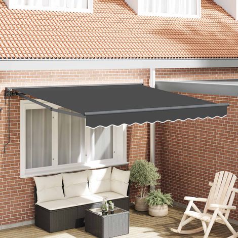 Markisenrahmen Anthrazit 350 x 250 cm