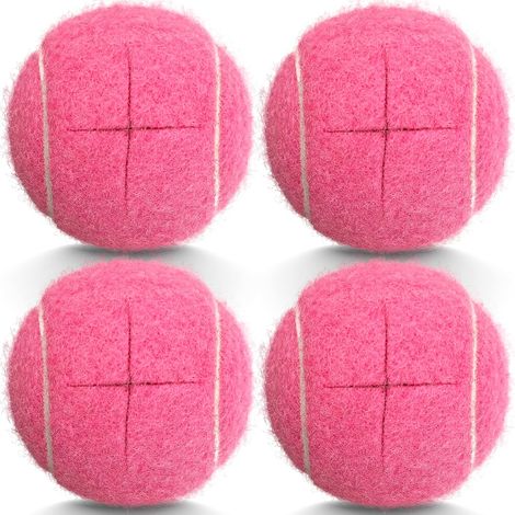Lot de 4 balles de tennis prédécoupées pour Walker Glide - Prédécoupées pour une installation facile - Patins robustes et durables (1/5)