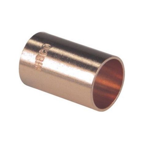 Manchon Cuivre FF - 1 3/8 Pouces - Pour Brasage Sur Circuits Frigorifiques - Lot De 1