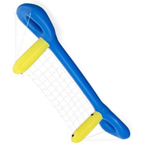 Ensemble de volley-ball gonflable pour piscine avec filet et arceaux - Jeu de piscine gonflable portable et sécurisé - 52133
