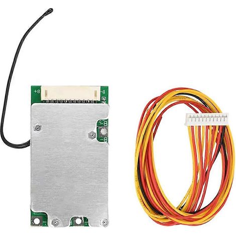 Carte de protection Li-ion 10S 36V 30A pour cellules Li-ion 18650, carte PCB BMS avec équilibrage pour onduleur de voiture électrique B (1/5)