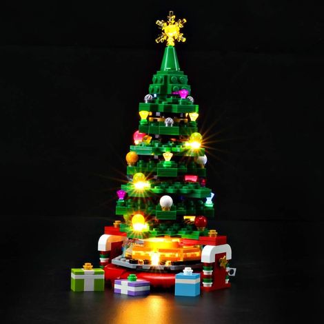 Kit de LED pour Christmas Tree,Compatible avec la Maquette 40338, La Maquette de Construction n'est Pas Incluse (1/5)