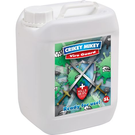 Crikey Mikey Viro Guard, Outdoor Sanitiser, 5 Litres