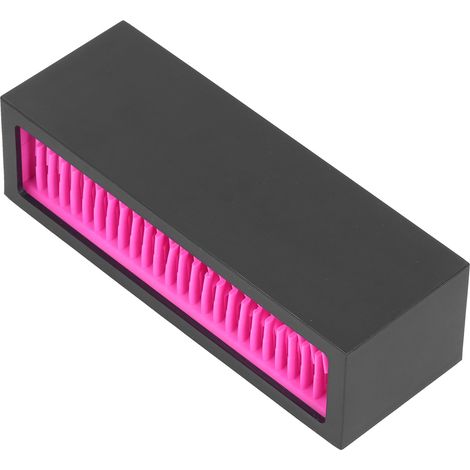 Boîte de rangement de bureau en silicone, organisateur cosmétique, porte-pinceaux de maquillage, support pour rouge à lèvres, rose rouge (1/5)