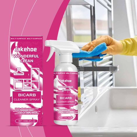 Baking soda cleaning spray for household kitchens and heavy-duty grease stains - 120ml (1/5)