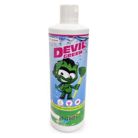 Naici Disotturante Per Scarichi Devil Green Lt. 1 - 12 Pz