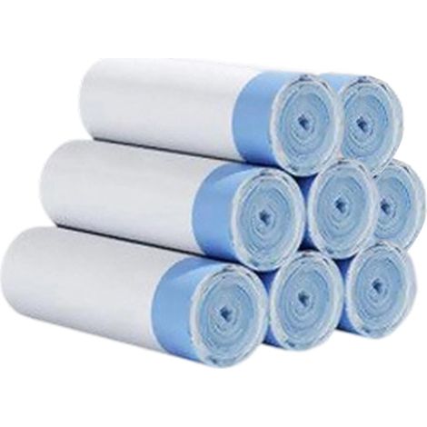 Sacs Poubelle Pour Litière Chat - 66x30cm Compatible Fsitego Et Fumoi - Matériau Robuste Anti-Fuite - Lot De 120 Pièces (1/5)