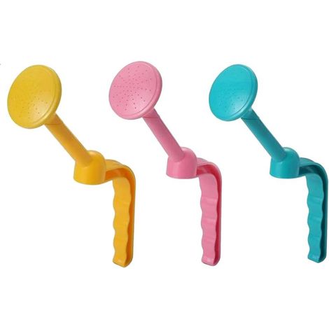 Arrosoir universel en plastique pour jardin, avec tête de pommeau et embout en forme de bouilloire - pulvérisateur d'eau pour semis et arrosage, compatible avec la plupart des embouts d'arrosoir.-Aqua (1/5)