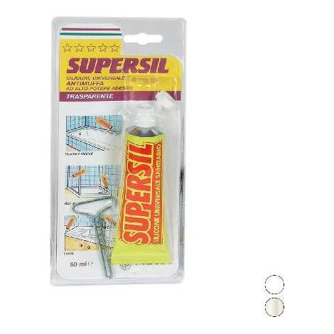 SIGILLANTE SILICONICO SUPERSIL Misura: 60 ml - Bianco