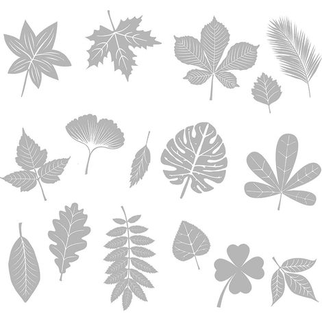 Autocollants anti-collision pour fenêtres, 32 pièces en forme de feuilles, autocollants pour vitres afin d'empêcher les oiseaux de se poser dessus. (1/5)