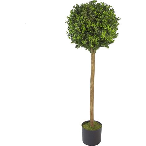 120cm (4ft) Artificial Boxwood Buxus Ball Topiary Tree (1/4)