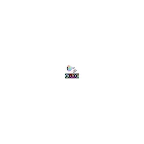 Ampoule Led E27 - Haut-Parleur Bluetooth Intégré - Éclairage RGB avec Télécommande - 12 W - Pour Lampe Standard (1/4)