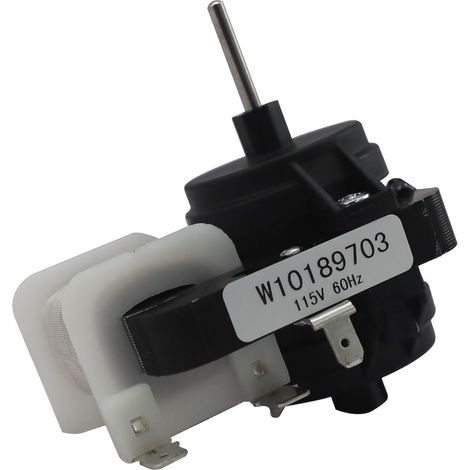 Moteur de refroidissement de réfrigérateur W10189703 WPW10189703 Ventilateur de réfrigérateur 115 V W10208121